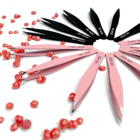 Nikk Mole Pęseta ostra (różowa)