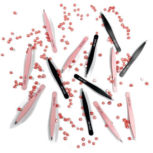 Nikk Mole Pęseta ostra (różowa)