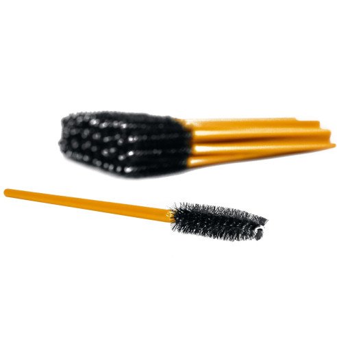 Szczoteczki do brwi i rzęs - ZŁOTE 50 szt.