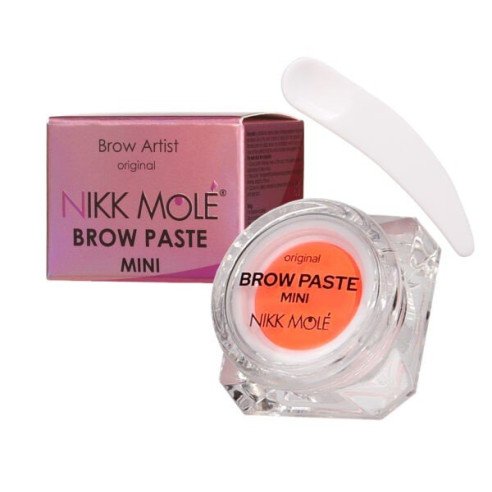 NikkMole BrowPaste 10g - NONOWO POMARAŃCZOWA