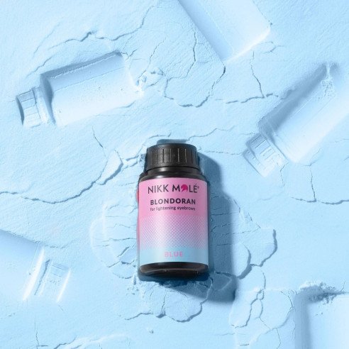 Nikk Mole - niebieski rozjaśniacz w proszku 20g