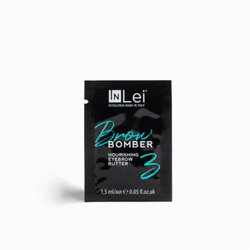 Inlei® ”BROW BOMBER 3” – odżywcze masło do brwi saszetka 1,5ml