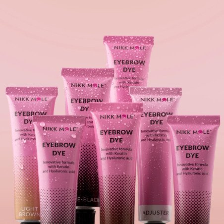 Nikk Mole Farbka żelowa Light Brown 15ml NEW! Nikk Mole Farbka żelowa Light Brown 15ml NEW!