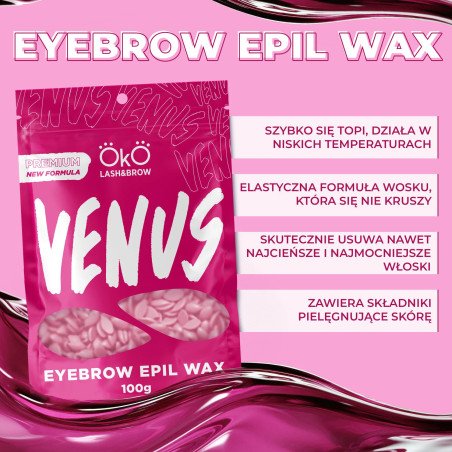 OKO wosk do depilacji brwi Venus 100 g