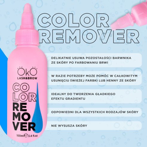 OkO zmywacz do farby OKO Color Remover 100 ml