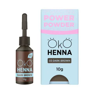 OKO henna do brwi Power Powder - 03 Dark Brown