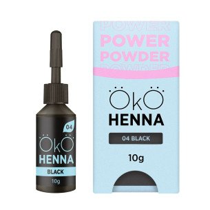OKO henna do brwi Power Powder - 04 Black