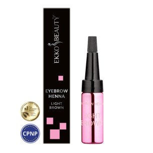 EkkoBeauty Henna Light Brown 7g/5ml