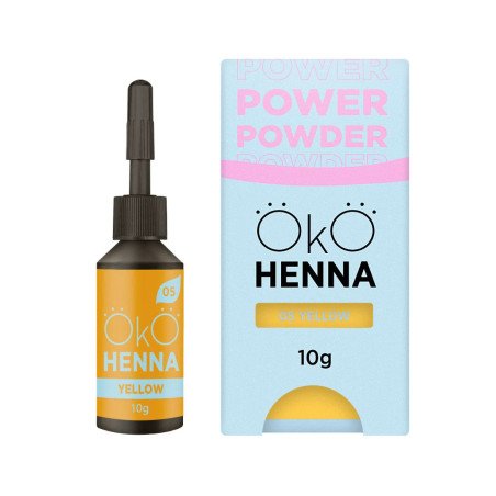 OKO henna do brwi Power Powder - 05 Yellow