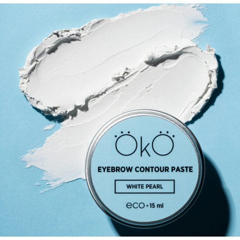 OKO Pasta do konturowania brwi Eyebrow Contour Paste White Pearl, 15 ml