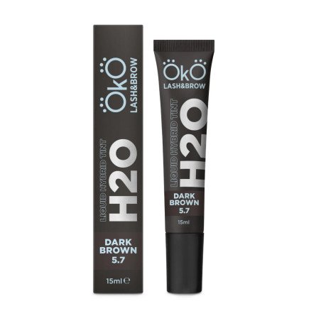 OKO farba do brwi i rzęs H20 Liquid Hybrid Tint Dark Brown 5.7 15 ml