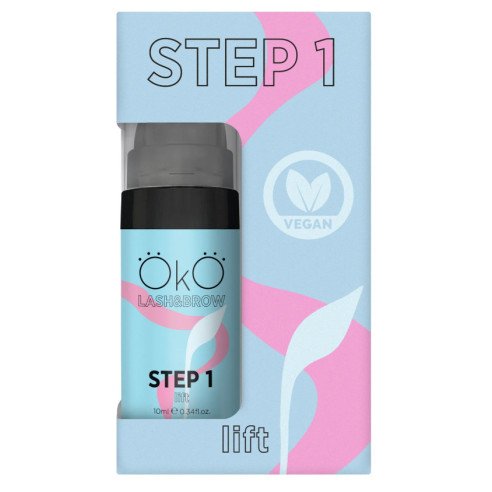 OKO STEP 1 LIFT - środek do laminowania rzęs i brwi , 10 ml
